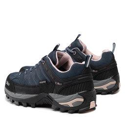 

Трекінгові черевики CMP Rigel Low Wmn Trekking Shoes Wp 3Q13246 Asphalt/Anthracite/Rose 53UG, Cиній