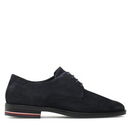 

Туфлі Tommy Hilfiger Corporate Hilfiger Suede Shoe FM0FM04434 DW5, Cиній