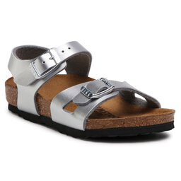 Birkenstock Sandali Birkenstock Rio Kids 1019157 Electric Metallic Silver