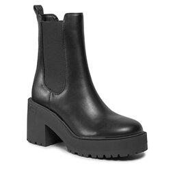 Guess Botki Guess Lucah2 FL8L2H LEA10 BLACK