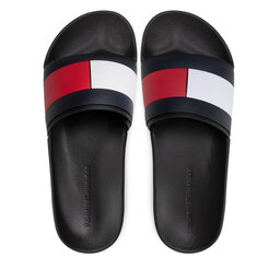 

Шльопанці Tommy Hilfiger Rubber Th Flag Pool Slide FM0FM04263 Black BDS, Чорний