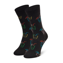 Happy Socks Высокие Носки Унисекс Happy Socks LND01-9300 Чёрный