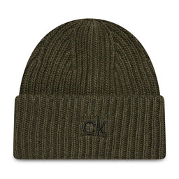 Calvin Klein Kepurė Calvin Klein Organic Knit Xl Beanie K50K507445 GRN