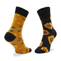 

Високі шкарпетки unisex Todo Socks Sunflowers Multicolor, Жовтий