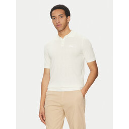 Robe di Kappa Robe di Kappa Poloshirt Robe Giovani 65121IW Écru Regular Fit