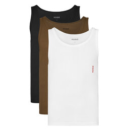 HUGO HUGO Pack de 3 camisetas de tirantes 50545681 De color Slim Fit