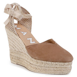 Manebi Еспадрили Manebi Heart Shape Wedges W 1.9 WH Vintage Taupe