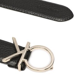 

Жіночий ремінь Calvin Klein Re-Lock Ck Logo Belt 30 Mm Pbl K60K610413 BAX, Чорний