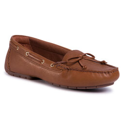 Clarks Mokasíny Clarks C Mocc Boat 261492724 Tan Leather