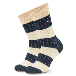 

Набір 2 пар високих дитячих шкарпеток Tommy Hilfiger 701222662 Navy/Marshmallow 001, Кольоровий
