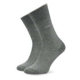 Boss Vysoké pánske ponožky Boss George 50491170 Medium Grey 32