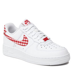 Nike Boty Nike Air Force 1 '07 Ess Trend DZ2784 101 White/Mystic Red