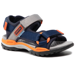 Geox Sandály Geox J Borealis B. A J150RA 01511 CA34B S Navy/Orange