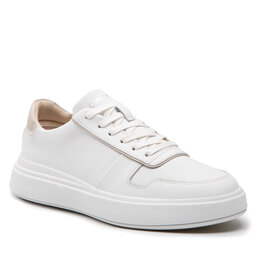 Calvin Klein Сникърси Calvin Klein Low Top Lace Up HM0HM00549 White/Stony Beige 0K6