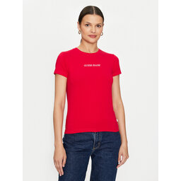 Guess Jeans Guess Jeans Camiseta W4YI01 J1314 Rojo Slim Fit