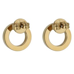 

Сережки Guess Circle Lights JUBE03 173JW YG, Позолота жовтого кольору
