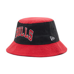 New Era Cappello New Era Chicago Bulls Washed Pack Bucket 60240491 Rosso
