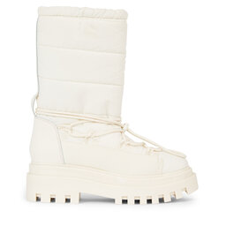 Calvin Klein Jeans Śniegowce Calvin Klein Jeans Flatform Snow Boot Nylon Wn YW0YW01146 Biały