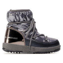 

Снігоходи Moon Boot Jrgirl Low Nylon Premium Wp 34052300002 M Metal Gun, Срібний