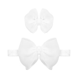 Mayoral Set de cinta y pasador de pelo Mayoral 9888 Blanco