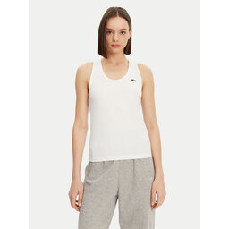 Lacoste Lacoste Τοπ TF4874 Λευκό Slim Fit
