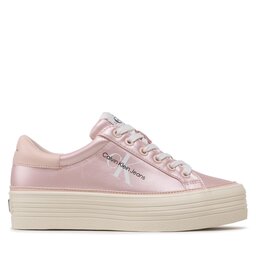 

Снікерcи Calvin Klein Jeans Vulc Flatrorm Laceup Ny Pearl Wn YW0YW01037 Pearlized Peach Blush TLL, Рожевий