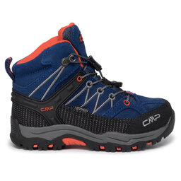 

Трекінгові черевики CMP Kids Rigel Mid Trekking Shoes Wp 3Q12944 Marine/Tango 05MD, Cиній