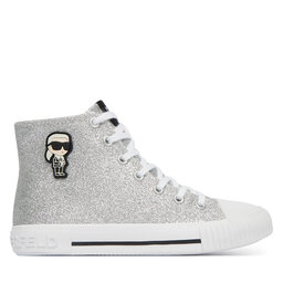 KARL LAGERFELD Sneakers aus Stoff KARL LAGERFELD Z31171 M Grau