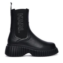 KARL LAGERFELD Ботильйони KARL LAGERFELD Kreeper Wedge KL44460 Чорний
