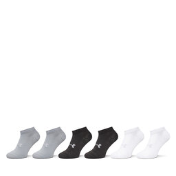 Under Armour Set di 6 paia di calzini corti unisex Under Armour Unisex UA Essential 6pk Low 1386239-002 Multicolore