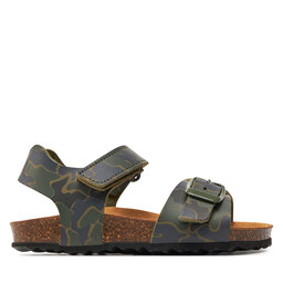 Geox Sandály Geox J Ghita Boy J028LB 00004 C0837 M Khaki
