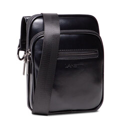 

Плоска сумка Lanetti BMR-U-031-10-06 Black, Чорний