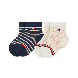 Tommy Hilfiger 2 pár hosszú szárú gyerek zokni Tommy Hilfiger 701220275 Tommy Original 001