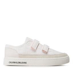 

Снікерcи Calvin Klein Jeans Classic Cupsole Velcro Softny Wn YW0YW00909 White/Creamy White 0K6, Білий