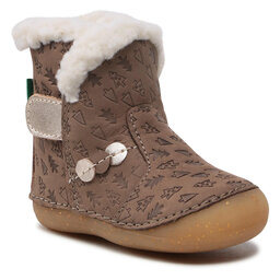 Kickers Stiefel Kickers So Windy 909740-10-12 M Taupe Or Fantaisie