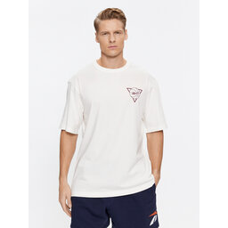 Reebok Reebok T-Shirt Basketball IL4428 Weiß Regular Fit