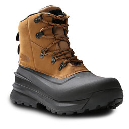 The North Face Kozačky The North Face Chelikat V Lace Wp NF0A5LW3YW21 Utility Brown/Tnf Black