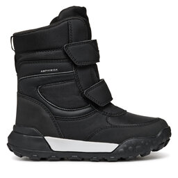 Geox Snehule Geox J Trekkyup Boy B Abx J46MBB 050FU C0039 S Čierna