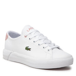 Lacoste Sneakersy Lacoste Gripshot 0121 1 Cuj 7-42CUJ00011Y9 Wht/Lt Pnk