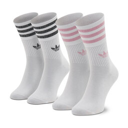 adidas Calcetines altos unisex adidas Mid Cut Glt Sck HK0301 Blanco