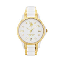 U.S. Polo Assn. Ρολόι U.S. Polo Assn. Selena USP8382YG Λευκό