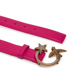 

Жіночий ремінь Pinko Love Berry H3 Belt 100125 A111 Pink Pinko/Antique Gold N17Q, Рожевий