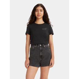 Levi's® Levi's® T-Shirt The Perfect 17369-2435 Μαύρο Standard Fit