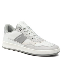 Tommy Hilfiger Сникърси Tommy Hilfiger Retro Court Mix Cupsole FM0FM04006 Grey Whsper PQU