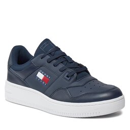 Tommy Jeans Sneakersy Tommy Jeans Tjm Retro Basket Ess EM0EM01395 Dark Night Navy C1G