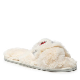 KARL LAGERFELD Tofflor KARL LAGERFELD KL49005T White Synth Fur