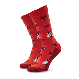 Stereo Socks Skarpety wysokie unisex Stereo Socks Mammoth Czerwony