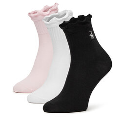 Beverly Hills Polo Club Kratke čarape Beverly Hills Polo Club AS_BHPC_001_Z_SS2025_(3pack) Crna