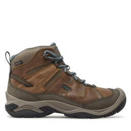 

Трекінгові черевики Keen Circadia Mid Wp 1026764 Toasted Coconut/North Atlantic, Коричневий