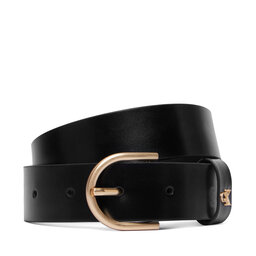 Calvin Klein Gürtel Calvin Klein Rounded Buckle Ck Loop 35Mm LV04F7145G Schwarz